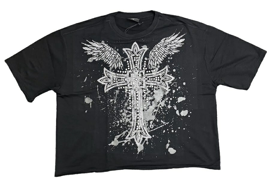 Rakuten - Kloud9 ショート丈ストーンデザインTシャツ/K26135/S/M/L/USサイズ/B系/HIPHOP/BK67