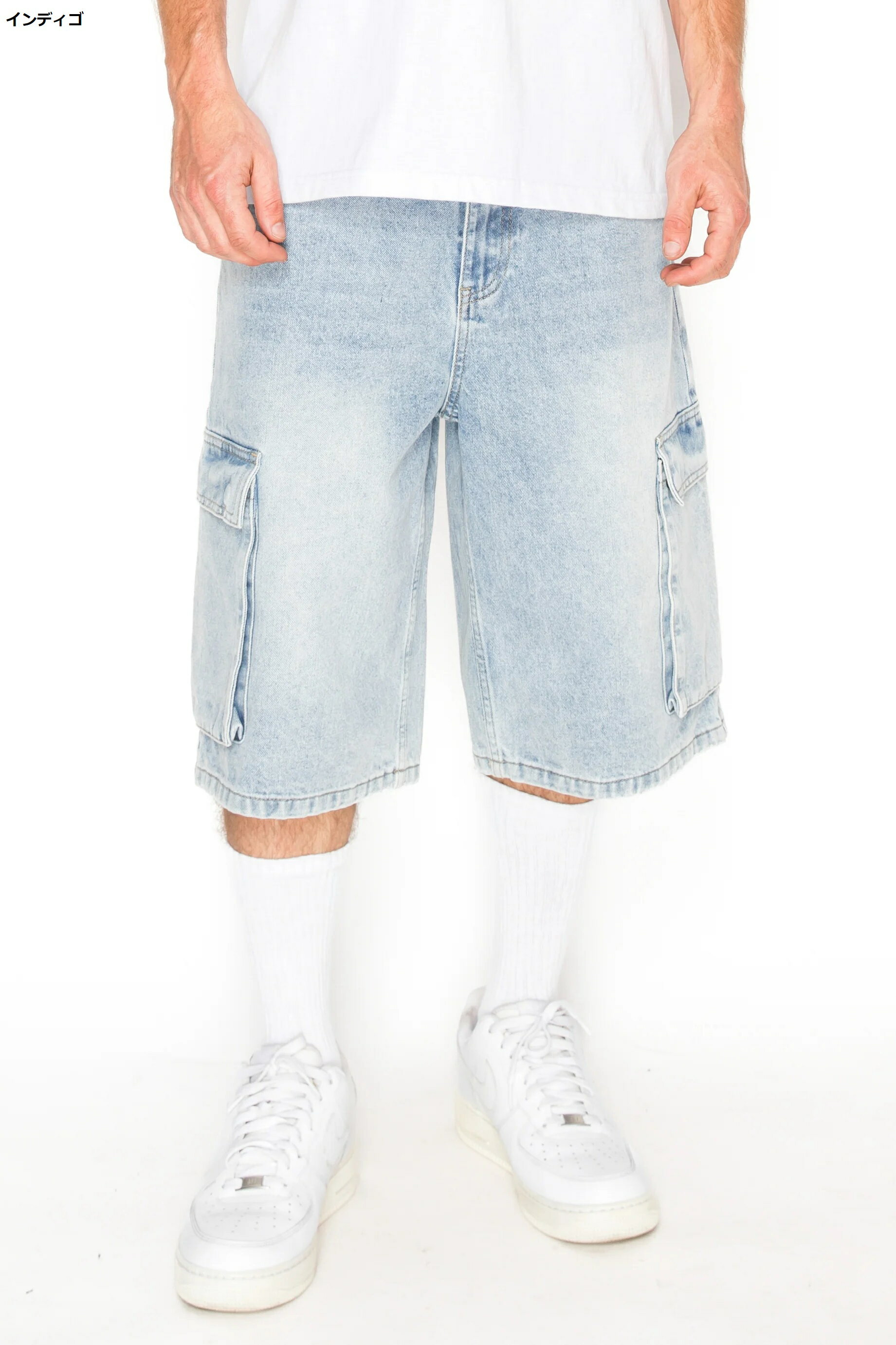 Rakuten - VICTORIOUS BAGGY FIT CARGO/バギーフィットカーゴハーフパンツ/32/34/36/38/40/42/DS2120/BK76