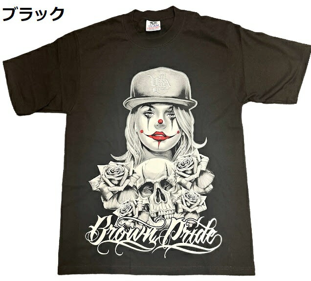 Rakuten - SHAKA WEAR/PRO TEAM MI VIDA LOCAプリント Tシャツ半袖/ブラック/LA/HIPHOP/M/L/XL/2XL/3XL/大きいサイズ/ヘビー/BK99/B系