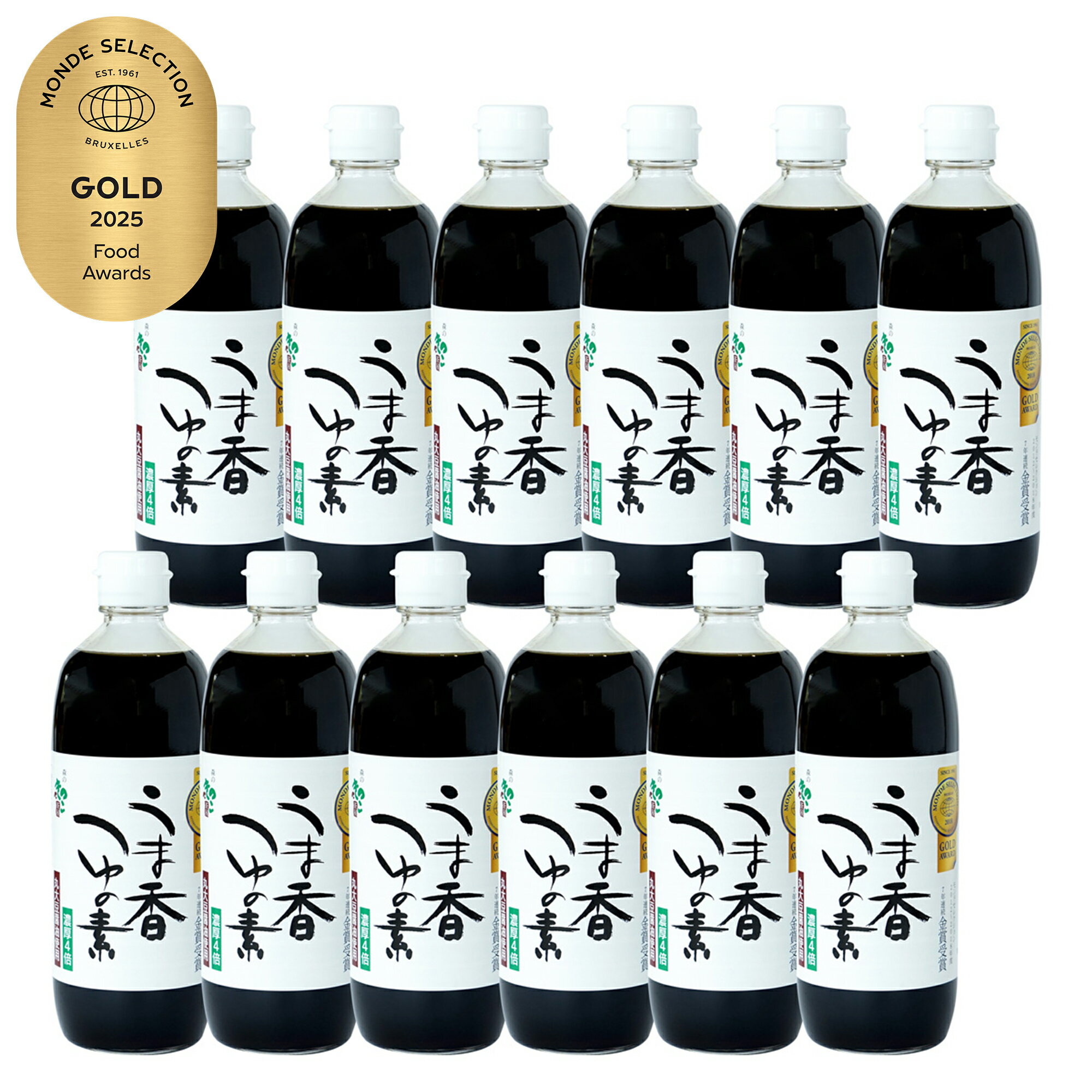 うま香つゆの素 500ml×12本セット【4