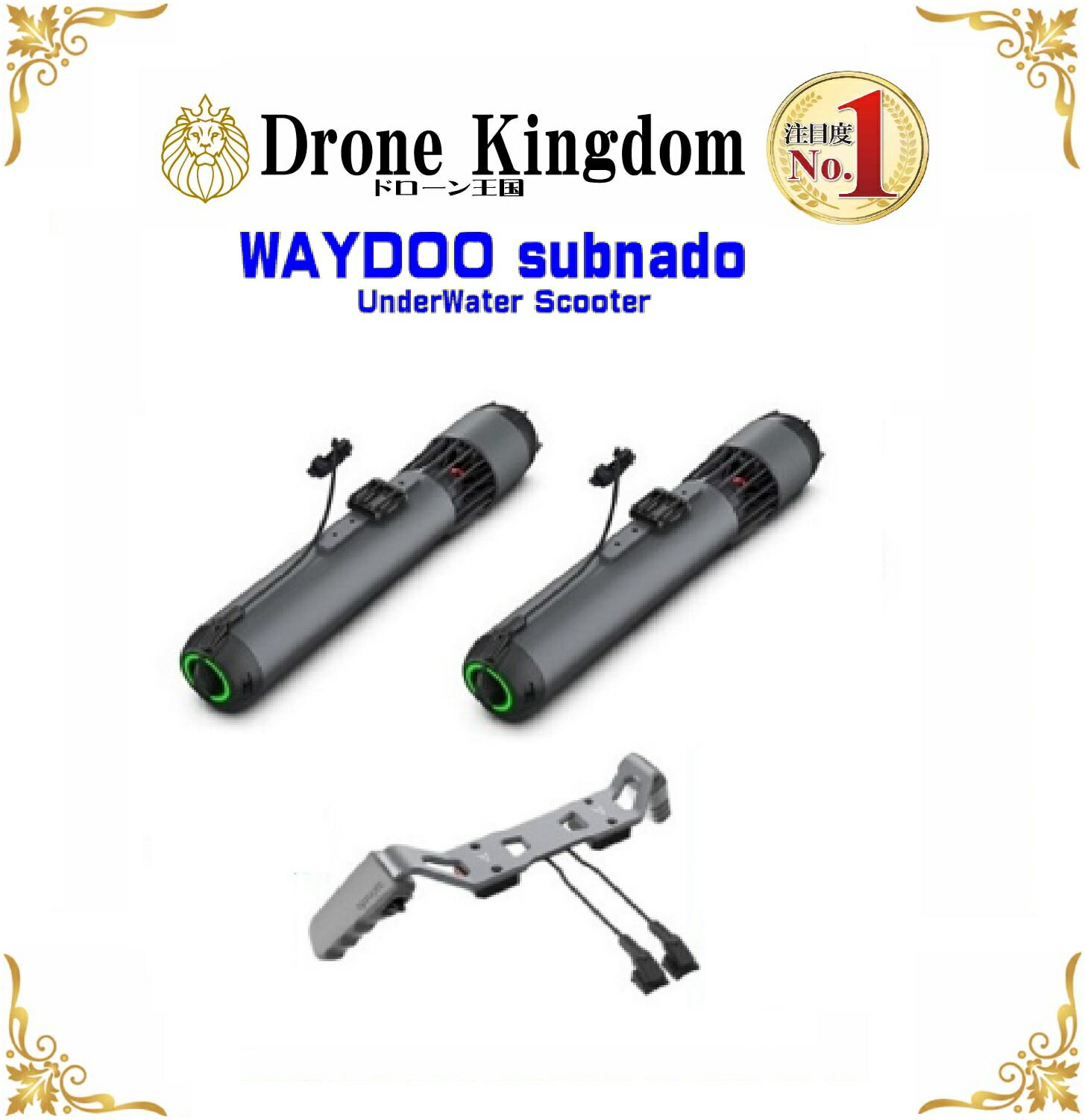 【数量限定】WAYDOO subnado 水中スクーター boost セット