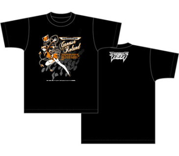 フリージング Tシャツガネッサ柄 ブラック Lサイズ