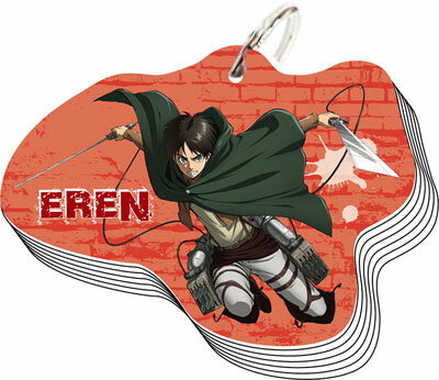 進撃の巨人ダイカット単語帳エレン