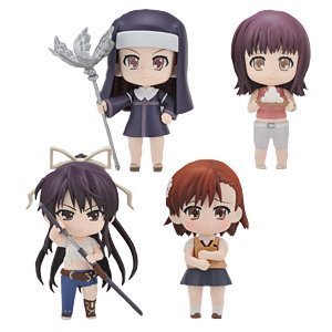 　&nbsp; &nbsp; &nbsp; ■サイズ 全高約7cm ■種類 ・御坂美琴 ・神裂火織 ・五和 ・アニェーゼ ■状態 新品・未開封 ■商品説明 「とある魔術の禁書目録II」の「ねんどろいどぷち」第3弾！ 既に登場している第1弾・第2弾と合わせて並べたい！ ※こちらはセットではありません！ 単品でお好きな種類をお選びください！ ■備考 大人気です！ &nbsp; &nbsp; &nbsp; ■注意事項 ●実際のサイズと若干の誤差が生じる場合があります。 ＜補足説明＞ ●写真と現物をくらべて掲載しておりますが、多少色目が違う場合がございます。 ●何か商品に問題がありましたら気軽にお問い合わせ下さい。 ●出来るだけ迅速に発送致します。