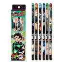 鬼滅の刃鉛筆セット2(2B) Aセット(6本入り)