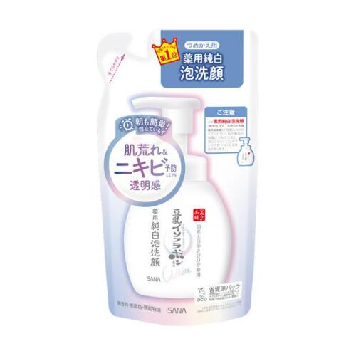 なめらか本舗 薬用泡洗顔 つめかえ用 180ml