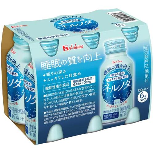 【機能性表示食品】ネルノダ ドリンク 缶 100mL×6本