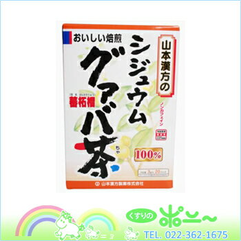 シジュウムグアバ茶 3g×20パック【山本漢方製薬】【4979654023214】【ゆうメール・ネコポス不可】