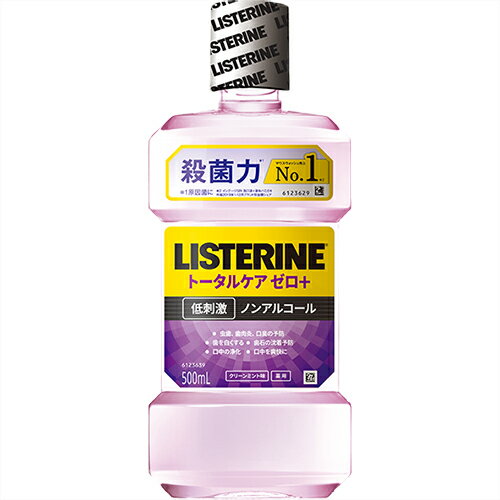 薬用リステリン トータルケアゼロプラス 500ml【ジョンソン・エンド・ジョンソン】【医薬部外品】 1