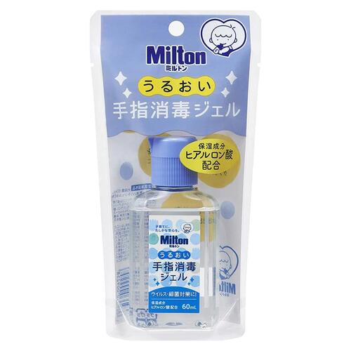 ミルトン うるおい手指消毒ジェル 60ml【杏林製薬】【メー