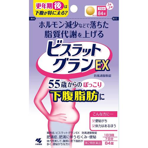 【第2類医薬品】ビスラットグランEX 84錠【小林製薬】【メール便送料無料】【セルフメディケーション税制対象】【sp】