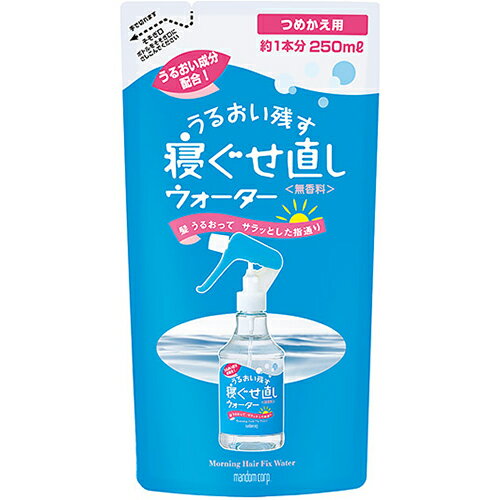 マンダム 寝ぐせ直しウォーター つめかえ用 250ml【マンダム】【納期：1週間程度】