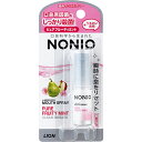 ■NONIO（ノニオ）マウススプレー ピュアフルーティミント 5ml【ライオン】 ●殺菌成分l-メントールが口臭原因菌をしっかり殺菌し、口臭の発生を防ぐ ●湿潤剤ポリグルタミン酸配合。お口がしっとりうるおう ●手のひらサイズのスプレータイプだから、いつでもどこでも瞬時に口臭ケアできる ●やさしくみずみずしい「ピュアフルーティミント」。 内容量 5ml 成分 有効成分：l-メントール その他の成分：無水エタノール、グリセリン、POE(60)硬化ヒマシ油、納豆菌ガム、サッカリンNa、キシリトール、pH調整剤、香料 使用方法 スプレー部をお口の中に向け、適量(2〜3回)押してください。使い始めは2〜3回空押ししてください。 使用上の注意 ●目に入らないように注意する。目に入った時は、すぐに水で洗い流す。 ●乳幼児の手の届くところに置かない。 ●発疹などの異常が現れたときは使用を中止し、商品を持参し、医師に相談する。 ●高温になる場所(車の中等)に置かない。 発売元 ライオン株式会社 東京都墨田区本所 1-3-7 0120-556-913 広告文責 多賀城ファーマシー 株式会社 TEL. 022-362-1675 原産国 日本 区分 医薬部外品 ※パッケージデザイン等は予告なく変更されることがあります。