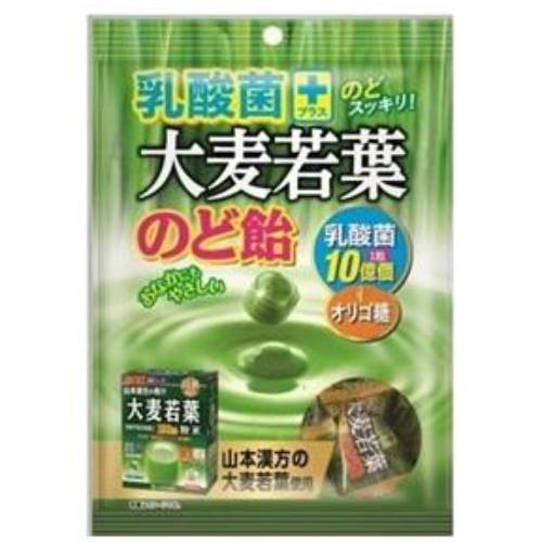 乳酸菌プラス大麦若葉 のど飴 120g【中部薬品】