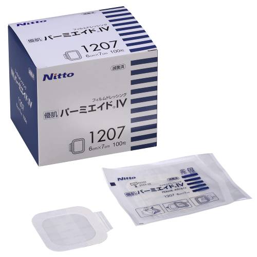 ニトムズ 優肌パーミエイドIV スクエアタイプ 6cm×7cm 100枚入 1207【ニトムズ】【送料無料】