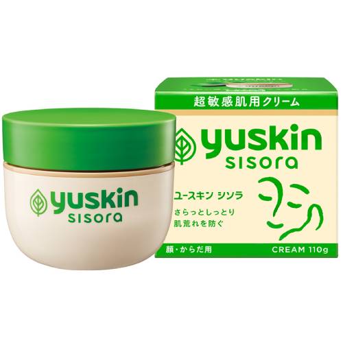 ユースキン シソラ クリーム ボトル 110g【ユースキン】【医薬部外品】【ゆうパケットパフ送料無料】