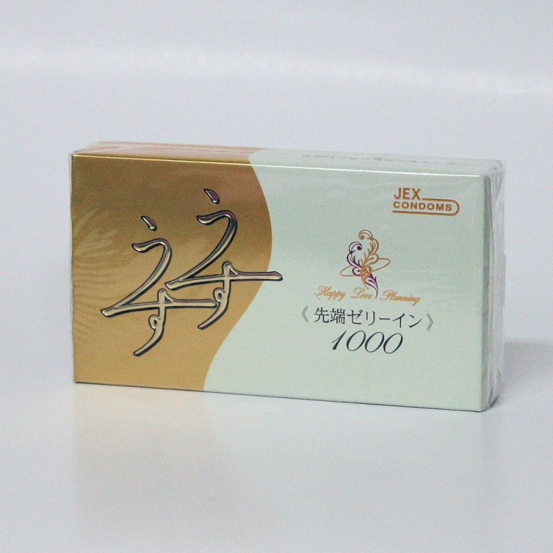 うすうす R1000《先端ゼリーイン》12個入り ゼリアコート ジェクス *安心の3重包装発送 ★ メール便発送可能