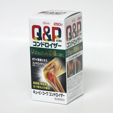 【第2類医薬品】キューピーコーワコンドロイザー250錠 ひざなどの関節痛に効く およそ41日分 興和