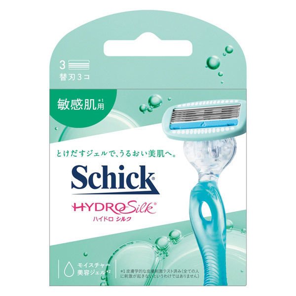 《シック》 ハイドロシルク 敏感肌用 替刃 (3コ入)