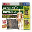 《興和》 バンテリンコーワサポーター 腰椎コルセット ブラック 大きめL(男女兼用・1枚入り)(4)
