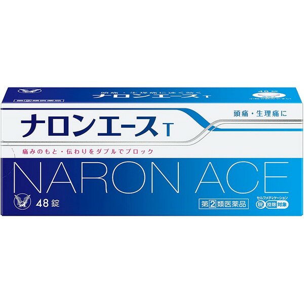 ※商品リニューアル等によりパッケージデザイン及び容量は予告なく変更されることがあります 頭痛・生理痛に速く効く ダブルブロック処方により優れた鎮痛効果を発揮します。 ■ イブプロフェンが末梢で痛みのもと（プロスタグランジンの生成）をブロック、エテンザミドが中枢で痛みの伝わりをブロック。ダブルブロック処方により優れた鎮痛効果を発揮します。 ■ さらに、鎮痛効果を高めるブロモバレリル尿素、無水カフェインを配合。効きめが速いのも特長です。白とピンクの服用しやすい三層錠です。 ■ 従来品より小さくする事でさらに飲みやすくしました。 効能：効果 ■頭痛・月経痛（生理痛）・歯痛・抜歯後の疼痛・腰痛・肩こり痛・筋肉痛・関節痛・打撲痛・ねんざにともなう痛み（ねんざ痛）・骨折痛・外傷痛・神経痛・咽喉痛（のどの痛み）・耳痛の鎮痛 ■悪感（発熱によるさむけ）・発熱時の解熱 用法：用量 ※次の量をなるべく空腹時をさけて服用してください。服用間隔は4時間以上おいて下さい。 年齢 1回量 1日服用回数 15歳以上 2錠 1日3回まで 15歳未満 服用しないこと 成分：分量 ■2錠(1日服用量)中■ イブプロフェン 144mg エテンザミド 84mg ブロモバレリル尿素 200mg 無水カフェイン 50mg 添加物：無水ケイ酸、ヒドロキシプロピルセルロース、ヒプロメロース、クロスカルメロースNa、タルク、ステアリン酸Mg、乳糖、黄色5号、セルロース 使用上の注意 【してはいけないこと】 ※守らないと現在の症状が悪化したり、副作用・事故が起こりやすくなります。 1.次の人は服用しないで下さい。 (1) 本剤又は本剤の成分によりアレルギー症状を起こしたことがある人。 (2) 本剤又は他の解熱鎮痛薬、かぜ薬を服用してぜんそくを起こしたことがある人。 (3) 15歳未満の小児。 (4) 出産予定日12週以内の妊婦。 2.本剤を服用している間は、次のいずれの医薬品も服用しないでください 他の解熱鎮痛薬、かぜ薬、鎮静薬、乗物酔い薬 3.服用後、乗物又は機械類の運転操作をしないでください (眠気等があらわれることがあります) 4.服用前後は飲酒しないでください 5.長期連用しないでください 【相談すること】 1.次の人は服用前に医師、薬剤師又は登録販売者に相談すること。 を中止し、この文書を持って医師、薬剤師又は登録販売者に相談すること。 (1) 医師又は歯科医師の治療を受けている人 (2) 妊婦又は妊娠していると思われる人 (3) 授乳中の人 (4) 高齢者 (5) 薬などによりアレルギー症状を起こしたことがある人 (6) 次の診断を受けた人 （心臓病、腎臓病、肝臓病、全身性エリテマトーデス、混合性結合組織病） (7) 次の病気にかかったことがある人 （胃・十二指腸潰瘍、潰瘍性大腸炎、クローン病） 2.服用後、次の症状があらわれた場合は副作用の可能性があるので、直ちに服用を中止し、この説明書を持って医師、薬剤師又は登録販売者に相談してください 部位 症状 皮膚 発疹・発赤、かゆみ、青あざができる 消化器 吐き気・嘔吐、食欲不振、胃部不快感、胃痛、口内炎、胸やけ、胃もたれ、胃腸出血、腹痛、下痢、血便 精神神経系 めまい 循環器 動悸 呼吸器 息切れ その他 目のかすみ、耳なり、むくみ、鼻血、歯ぐきの出血、出血が止まりくい、出血、背中の痛み、過度の体温低下、からだがだるい まれに下記の重篤な症状が起こることがあります。その場合は直ちに医師の診療を受けてください。 ショック(アナフィラキシー) 皮膚粘膜眼症候群(スティーブンス・ジョンソン症候群)、中毒性表皮壊死融解症 肝機能障害 腎障害 無菌性髄膜炎 ぜんそく 再生不良性貧血 無顆粒球症 3.服用後、次の症状があらわれることがあるので、このような症状の持続又は増強が見られた場合には、服用を中止し、この説明書を持って医師、薬剤師又は登録販売者に相談してください 便秘、眠気 4.5〜6回服用しても症状がよくならない場合は服用を中止し、この説明書を持って医師、歯科医師、薬剤師又は登録販売者に相談してください。 保管及び取り扱い上の注意 ● 直射日光の当たらない湿気の少ない涼しい所に密栓して保管すること。 ● 小児の手の届かない所に保管すること。 ● 使用期限を過ぎた製品は服用しないこと。 内容量 48錠 製造販売元 大正製薬株式会社 〒170-8633 東京都豊島区高田3丁目24番1号 03-3985-1800 使用期限 使用期限が180日以上あるものをお送りします 製造国 日本 商品区分 指定第二類医薬品 広告文責 有限会社　永井 (072-960-1414・090-8657-5539)