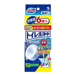 《小林製薬》 ブルーレット トイレ洗浄中 フレッシュミントの香り 6錠