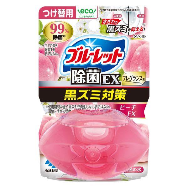 《小林製薬》 液体ブルーレットおくだけ除菌EX フレグランス ピーチEXの香り つけ替用 70mL