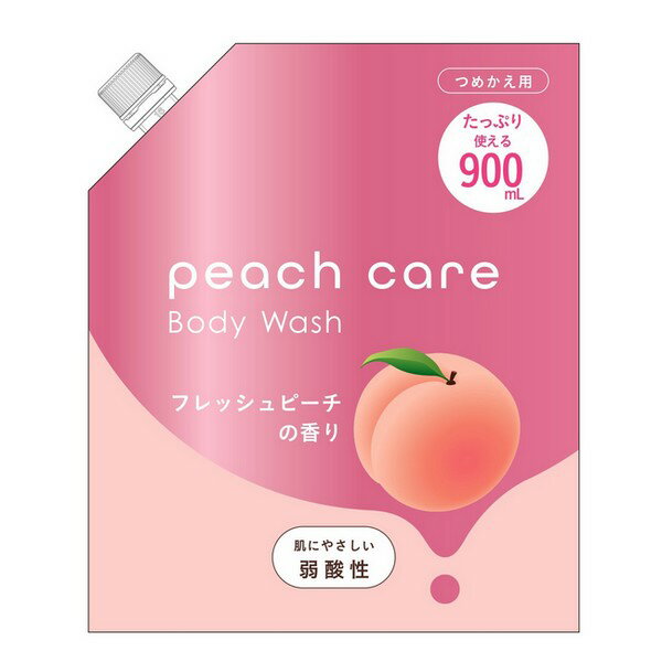 《ロケット石鹸》 詰替 peachcare ピーチケア ボディウォッシュ 900mL