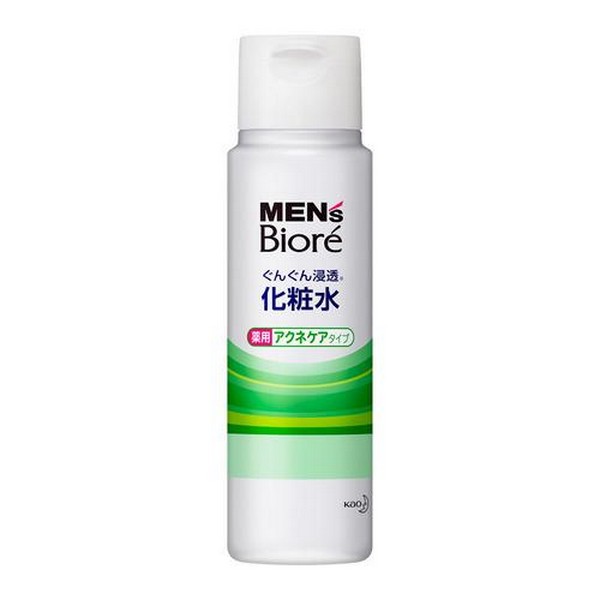 《花王》 メンズビオレ 浸透化粧水 薬用アクネケアタイプ 180ml 【医薬部外品】 返品キャンセル不可