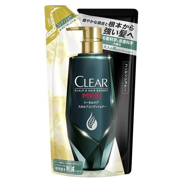 《ユニリーバ》 CLEAR for men(クリア フォーメン) トータルケア スカルプコンディショナー つめかえ用..