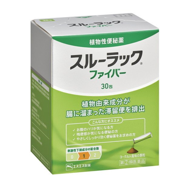 【指定第2類医薬品】 《エスエス製薬》 スルーラックファイバー 30包 返品キャンセル不可 ★定形外郵便★追跡・保証な…