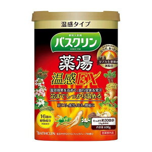 【医薬部外品】《バスクリン》 薬湯 温感EX 600g