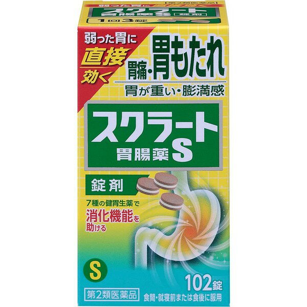 【第2類医薬品】《ライオン》 スクラート胃腸薬S (錠剤) 102錠