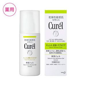 花王　Curel(キュレル)　皮脂トラブルケア　保湿ジェル　120ml　【医薬部外品】　乾燥性敏感肌用　美容液