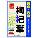 ※商品リニューアル等によりパッケージデザイン及び容量は予告なく変更されることがあります ★ 軽く焙煎されたクコ葉を主原料に、風味のよい烏龍茶を少々ブレンド 少々の烏龍茶も加え、健康・美容維持を心がける方などにオススメです。 ★ ルチン、ペタイン、ビタミンCその他成分が豊富な枸杞（くこ）の葉をおいしいティーバックに仕上げました 美味しい焙煎風味のクコ茶です。 原材料名 枸杞葉、ウーロン茶 お召し上がり方 お水の量はお好みにより、加減してください。 本品は食品ですので、いつお召し上がりいただいても結構です。 【やかんで煮だす場合】 水又は沸騰したお湯、約200cc〜400ccの中へ1バッグを入れ、約3分〜5分間充分に煮出し、お飲みください。バッグを入れたままにしておきますと、濃くなる場合には、バッグを取り除いてください。 【アイスの場合】 上記のとおり煮だした後、湯ざましをして、ペットボトル又はウォーターポットに入れ替え、冷蔵庫で冷やしてお飲みください。 【キュウスの場合】 ご使用中の急須に1袋をポンと入れ、お飲みいただく量のお湯を入れてお飲みください。濃いめをお好みの方はゆっくり、薄めをお好みの方は手早く茶碗へ給湯してください。 容量 5g×24包 使用上の注意 開封後はお早めにご使用ください。 本品は食品ですが、必要以上に大量に摂ることを避けてください。 薬の服用中又は、通院中、妊娠中、授乳中の方は、お医者様にご相談ください。 体調不良時、食品アレルギーの方は、お飲みにならないでください。 万一からだに変調がでましたら、直ちに、ご使用を中止してください。 天然の原料ですので、色、風味が変化する場合がありますが、品質には問題ありません。 小児の手の届かない所へ保管してください。 煮出した時間や、お湯の量、火力により、お茶の色や風味に多少のバラツキがでることがございますので、ご了承ください。 そのまま放置しておきますと、特に夏期には、腐敗することがありますので、当日中にご使用ください。残りは冷蔵庫に保存ください。 ティーバッグの材質は、風味をよくだすために薄い材質を使用しておりますので、バッグ中の原材料の微粉が漏れて内袋に付着する場合があります。 保存方法 直射日光及び、高温多湿の所を避けて、涼しいところに保存してください。 製造販売元 山本漢方製薬株式会社 〒485-0035 愛知県小牧市多気東町157番地 0568-73-3131 製造国 日本 使用期限 使用期限が120日以上あるものをお送りします 商品区分 健康食品 広告文責 有限会社　永井(090-8657-5539,072-960-1414)　