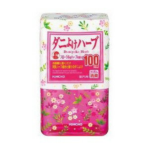 《KINCHO》 ダニよけハーブ 100日 フローラル＆ハーブの香り 300ml