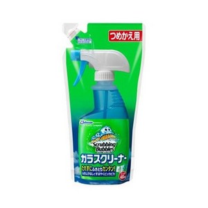 《ジョンソン》 スクラビングバブル　ガラスクリーナー 詰替え用（400ml） 返品キャンセル不可