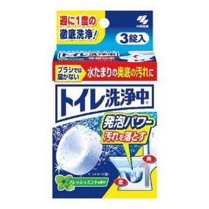 《小林製薬》 トイレ洗浄中 フレッシュミントの香り (3錠)