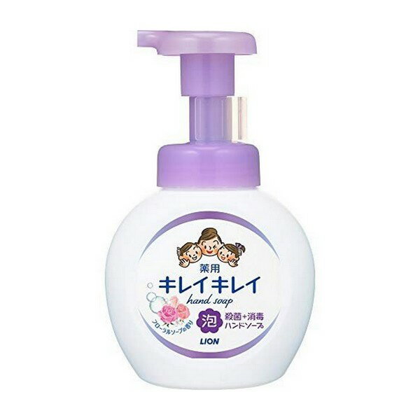 【医薬部外品】《ライオン》 キレイキレイ 薬用 泡ハンドソープ ポンプ フローラルソープの香り 250ml 1