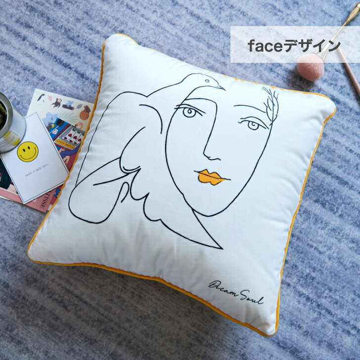 クッションカバー ベロア調 高品質 シンプル ...の紹介画像3