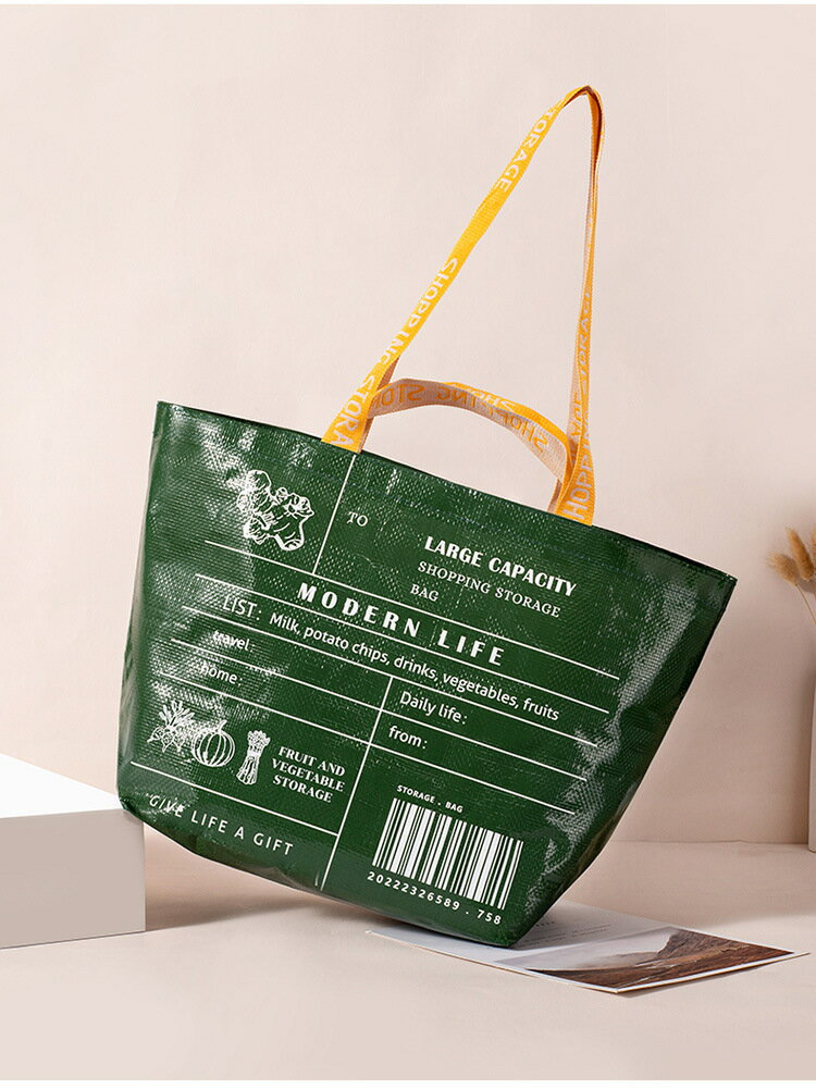 バッグ 大容量 トート 軽量 バッグ PPバッグ 軽い 手提げ 肩掛け可能 2way 頑丈 丈夫 軽い トートバッグ レディース メンズ アウトドア ショッピングバッグ お買い物バッグ おしゃれ エコバッグ ランドリーバッグ