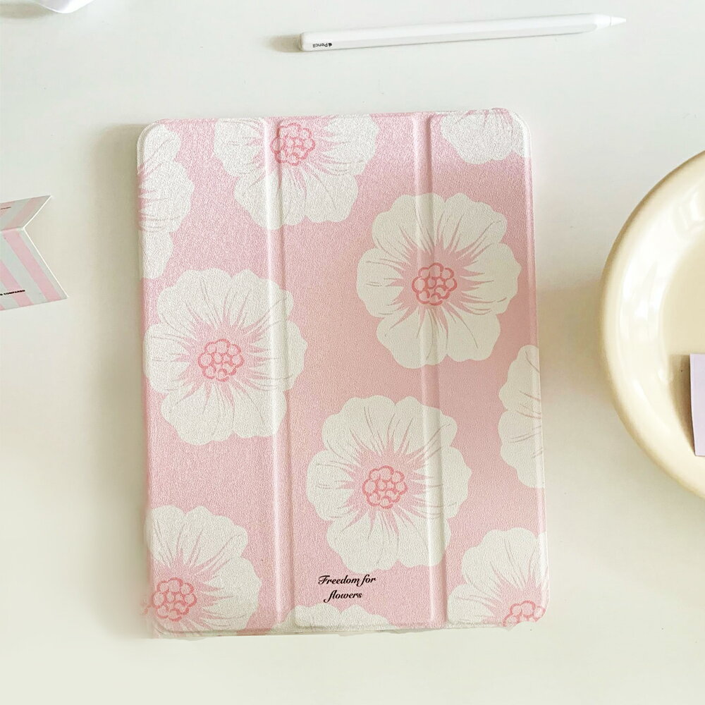 ペン収納つき 花柄 iPadケース iPadカバー Pro11インチ 2022年モデル 2021年モデル 2020年モデル ペンスロット ペン充電 ペンシルカバー 全面保護 背面ミラー 鏡 三つ折りスタンド フラップ ソフトレザー オートスリープ ピンク かわいい おしゃれ