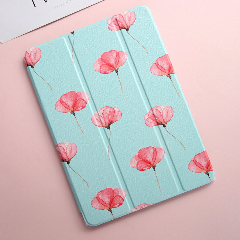 マグネット式 iPadカバー iPadケース Pro11インチ 12.9インチ 2022年モデル 2021年モデル 2020年モデル ペンスロット ペン充電 ペンシルカバー 側面開放 磁気吸着 磁力 花柄 三つ折りスタンド フラップ ソフトレザー オートスリープ かわいい おしゃれ