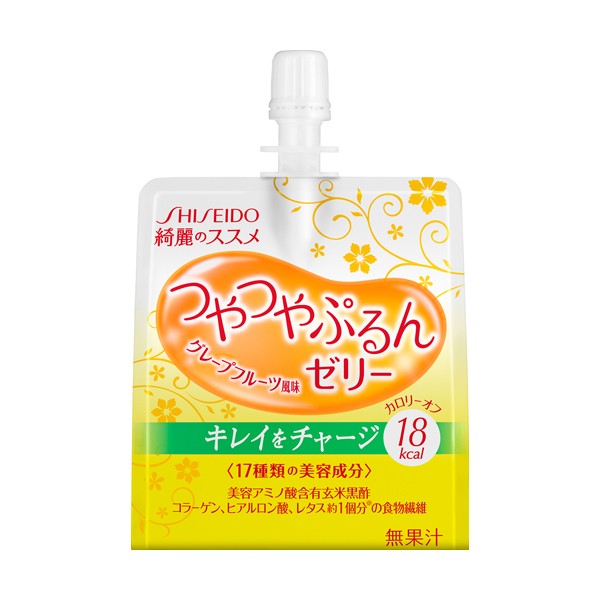 綺麗のススメ 綺麗のススメ つやつやぷるんゼリー （グレープフルーツ風味） 150g