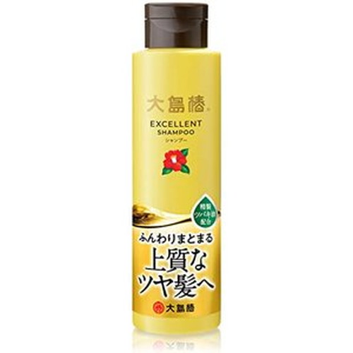 大島椿 エクセレントシャンプー300mL 椿油 エイジングケア ボリュームアップ