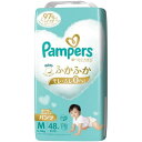 P&G パンパース 肌へのいちばん M パンツ スーパージャンボ 48枚入 男女共用 こども用紙おむつ