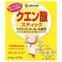 ◆商品説明◆ ＜栄養成分表示＞ 2包（5g中） エネルギー・・・19kcal たんぱく質・・・0g 脂質・・・0g 炭水化物・・・4.0g ナトリウム・・・0.02mg ビタミンC・・・50mg（充足率50％） ビタミンB1・・・2.0mg（充足率200％） ビタミンB2・・・6.0mg（充足率545％） ビタミンB6・・・4.0mg（充足率267％） クエン酸・・・1000mg 用法・用量/使用方法 ＜飲み方＞ ○健康補助食品として本品を1日に添付スプーン1杯（約5g）を目安に2、3回に分けて水やお湯、ジュースなどに溶かしてお召し上がり下さい。 ○お料理などに混ぜてもお召し上がりいただけます。 規格詳細 &nbsp; 発売元 （株）ファイン 広告文責 (株)せいき　薬剤師　大黒　貴和　0721-50-0232　日本製　健康食品 製造・取扱中止の場合はキャンセル処理をさせて頂く場合がございます。 パッケージデザイン等は予告なく変更されることがあります。予めご了承下さい。　