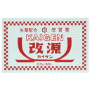 ◆商品説明◆ ■かぜのひきはじめののどの痛みや発熱，頭痛などの症状に効くかぜ薬です。 ■かぜの諸症状に効く洋薬成分に加えて，3種類の生薬成分（カンゾウ末，ケイヒ末，ショウキョウ末）が自己治癒力を高め，体の回復を助けます。 ■眠くなったり，口が渇いたり，尿が出にくくなる成分（抗ヒスタミン剤）や便秘を起こしやすい成分（ジヒドロコデインリン酸塩）が入っていない非ピリン系のかぜ薬です。 ■お子様から大人まで家族みなさんで服用いただけます。 ■改源は粉末のお薬で，服用しやすいように味や香りを工夫しています。 使用上の注意 ■してはいけないこと （守らないと現在の症状が悪化したり，副作用・事故が起こりやすくなります） 1．次の人は服用しないでください 　（1）本剤又は本剤の成分によりアレルギー症状を起こしたことがある人。 　（2）本剤又は他のかぜ薬，解熱鎮痛薬を服用してぜんそくを起こしたことがある人。 2．本剤を服用している間は，次のいずれの医薬品も使用しないでください 　他のかぜ薬，解熱鎮痛薬，鎮静薬，鎮咳去痰薬 3．服用前後は飲酒しないでください 4．長期連用しないでください ■相談すること 1．次の人は服用前に医師，薬剤師又は薬剤師に相談してください 　（1）医師又は歯科医師の治療を受けている人。 　（2）妊婦又は妊娠していると思われる人。 　（3）授乳中の人。 　（4）高齢者。 　（5）薬などによりアレルギー症状を起こしたことがある人。 　（6）次の症状のある人。 　　高熱 　（7）次の診断を受けた人。 　　甲状腺機能障害，糖尿病，心臓病，高血圧，肝臓病，腎臓病，胃・十二指腸潰瘍 2．服用後，次の症状があらわれた場合は副作用の可能性があるので，直ちに服用を中止し，この説明文書を持って医師，薬剤師又は薬剤師に相談してください ［関係部位：症状］ 皮膚：発疹・発赤，かゆみ 消化器：吐き気・嘔吐，食欲不振 精神神経系：めまい その他：過度の体温低下 　まれに下記の重篤な症状が起こることがあります。その場合は直ちに医師の診療を受けてください。 ［症状の名称：症状］ ショック（アナフィラキシー）：服用後すぐに，皮膚のかゆみ，じんましん，声のかすれ，くしゃみ，のどのかゆみ，息苦しさ，動悸，意識の混濁等があらわれる。 皮膚粘膜眼症候群（スティーブンス・ジョンソン症候群）：高熱，目の充血，目やに，唇のただれ，のどの痛み，皮膚の広範囲の発疹・発赤，赤くなった皮膚上に小さなブツブツ（小膿疱）が出る，全身がだるい，食欲がない等が持続したり，急激に悪化する。 中毒性表皮壊死融解症：高熱，目の充血，目やに，唇のただれ，のどの痛み，皮膚の広範囲の発疹・発赤，赤くなった皮膚上に小さなブツブツ（小膿疱）が出る，全身がだるい，食欲がない等が持続したり，急激に悪化する。 急性汎発性発疹性膿疱症：高熱，目の充血，目やに，唇のただれ，のどの痛み，皮膚の広範囲の発疹・発赤，赤くなった皮膚上に小さなブツブツ（小膿疱）が出る，全身がだるい，食欲がない等が持続したり，急激に悪化する。 肝機能障害：発熱，かゆみ，発疹，黄疸（皮膚や白目が黄色くなる），褐色尿，全身のだるさ，食欲不振等があらわれる。 腎障害：発熱，発疹，全身のむくみ，全身のだるさ，関節痛（節々が痛む），下痢等があらわれる。 間質性肺炎：階段を上ったり，少し無理をしたりすると息切れがする・息苦しくなる，空せき，発熱等がみられ，これらが急にあらわれたり，持続したりする。 ぜんそく：息をするときゼーゼー，ヒューヒューと鳴る，息苦しい等があらわれる。 3．5〜6回服用しても症状がよくならない場合は服用を中止し，この説明文書を持って医師，薬剤師又は薬剤師に相談してください 効能・効果 かぜの諸症状（のどの痛み，せき，たん，悪寒，発熱，頭痛，関節の痛み，筋肉の痛み）の緩和 用法・用量 次の1回量を1日3回，食後なるべく30分以内に茶湯又は湯水で服用してください。 ［年齢：1回量］ 15才以上：1包 11才以上〜15才未満：2／3包 7才以上〜11才未満：1／2包 3才以上〜7才未満：1／3包 1才以上〜3才未満：1／4包 1才未満：服用させないでください 用法関連注意 （1）定められた用法・用量を厳守してください。 （2）小児に服用させる場合には，保護者の指導監督のもとに服用させてください。 （3）2才未満の乳幼児には，医師の診療を受けさせることを優先し，止むを得ない場合にのみ服用させてください。 成分分量 3包(2.1g)中 アセトアミノフェン 900mg dl-メチルエフェドリン塩酸塩 30mg 無水カフェイン 75mg カンゾウ末 200mg ケイヒ末 200mg ショウキョウ末 100mg 添加物 アマチャ末，l-メントール，d-ボルネオール，チョウジ油，バニリン，香料，無水リン酸水素カルシウム 保管及び取扱い上の注意 （1）直射日光の当たらない湿気の少ない涼しい所に保管してください。 （2）小児の手の届かない所に保管してください。 （3）1包を分割し服用した残りは，包み紙をもとどおりに折り返して保管し，2日以内に服用してください。 （4）他の容器に入れかえないでください。（誤用の原因になったり品質が変わります。） （5）外箱に表示の使用期限を過ぎた製品は服用しないでください。 規格詳細 【指定第2類医薬品】 発売元 カイゲンファーマ株式会社 広告文責 (株)せいき　薬剤師　大黒　貴和　0721-50-0232　日本製 製造・取扱中止の場合はキャンセル処理をさせて頂く場合がございます。 パッケージデザイン等は予告なく変更されることがあります。予めご了承下さい。　