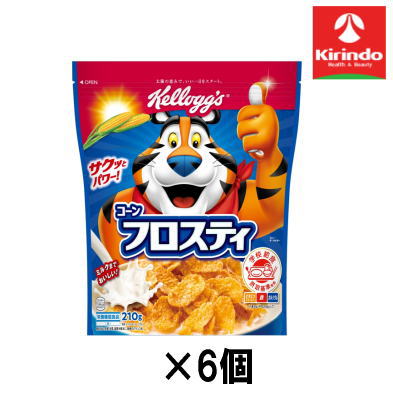 【6個セット】ケロッグ　コーンフロスティ 210g×6個【軽減税率対象商品】' お菓子 チョコ 焼き菓子 ス..