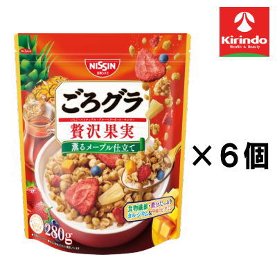 6個セット 日清シスコ ごろグラ 贅沢果実 280g×6個セット【軽減...(4)